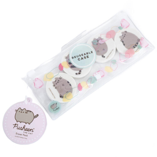 Pusheen Printed Erasers (Pack of 4) 2