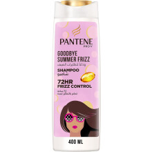 Pantene Pro-V Goodbye Summer Frizz Shampoo With 72H Frizz Control, 400 ml