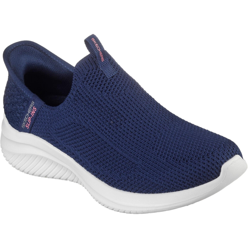 (5 UK, Navy) Skechers Womens/Ladies Ultra Flex 3.0 Easy Win Trainers