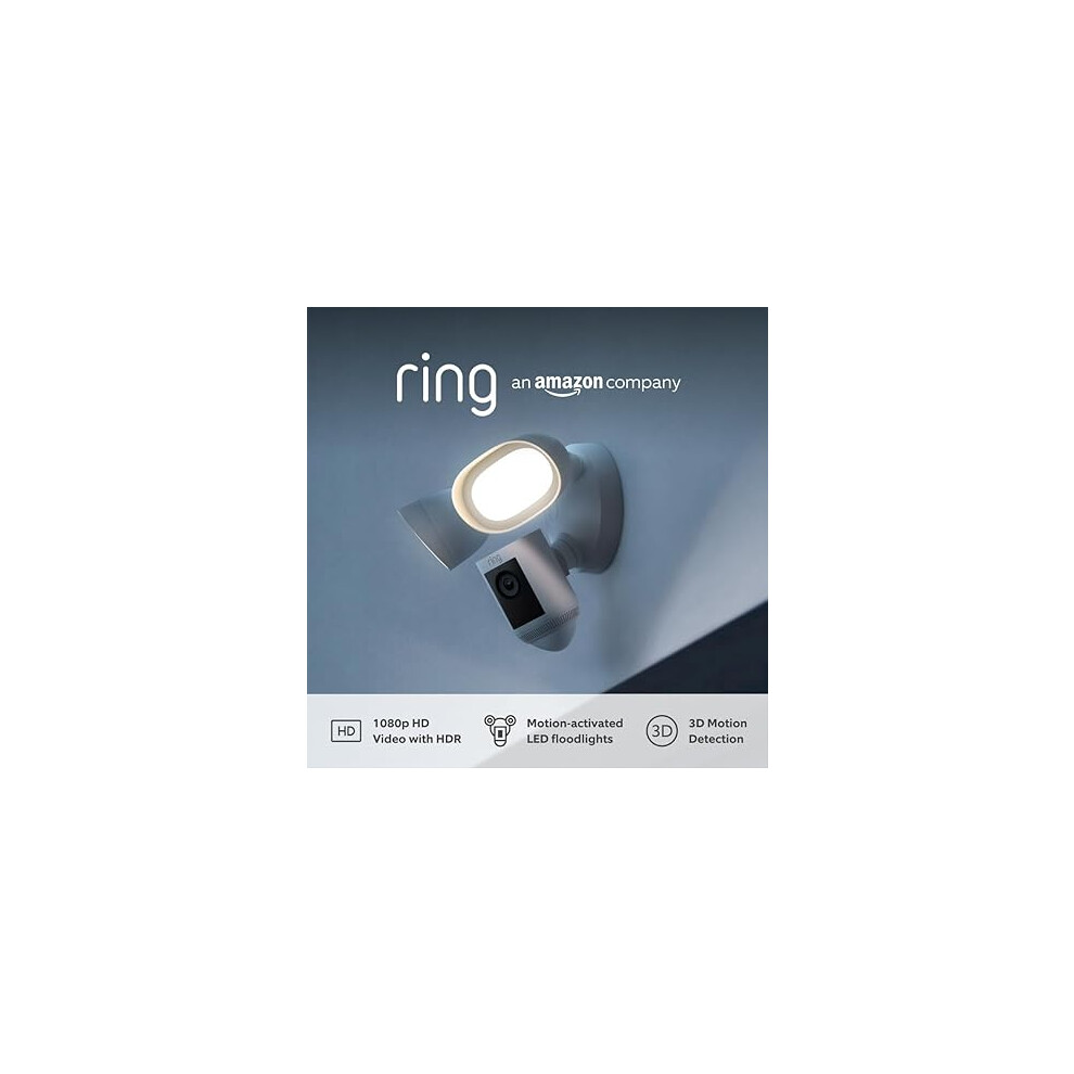 Ring Floodlight Cam Wired Pro by Amazon