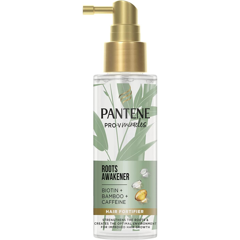 Pantene Roots Awakener Leave In Hair Thickener, Hair Growth Serum, Hair Loss Treatment for Women, Hair Thickening,  Scalp Treatment 100ml