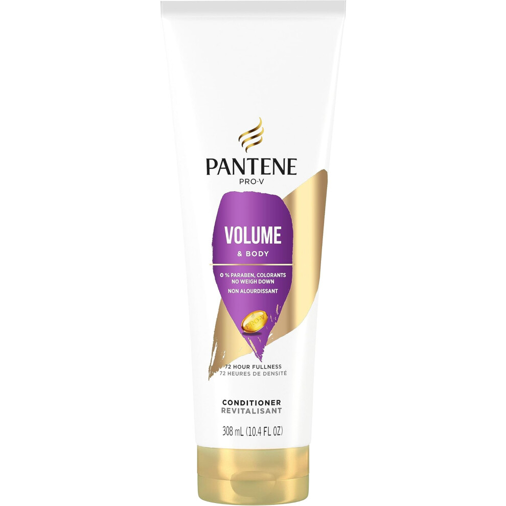 Pantene PRO-V Volume & Body Conditioner, 10.4oz 308ml For All Types Of Hairs