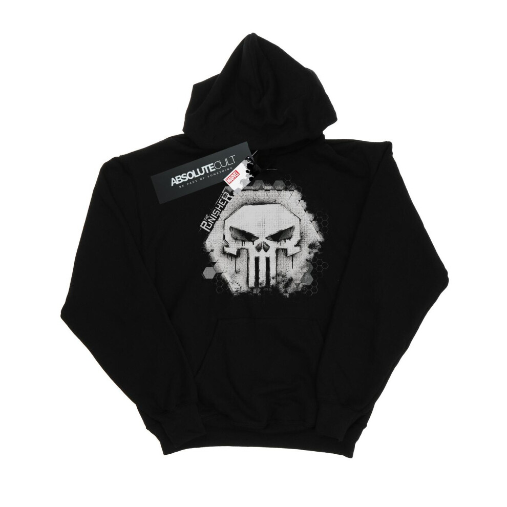 Punisher Skull Badge Hoodie