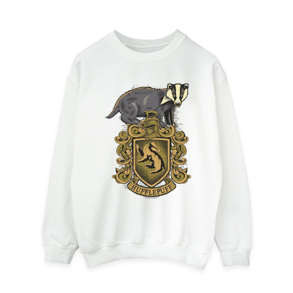 Hufflepuff Sketch Crest Sweatshirt