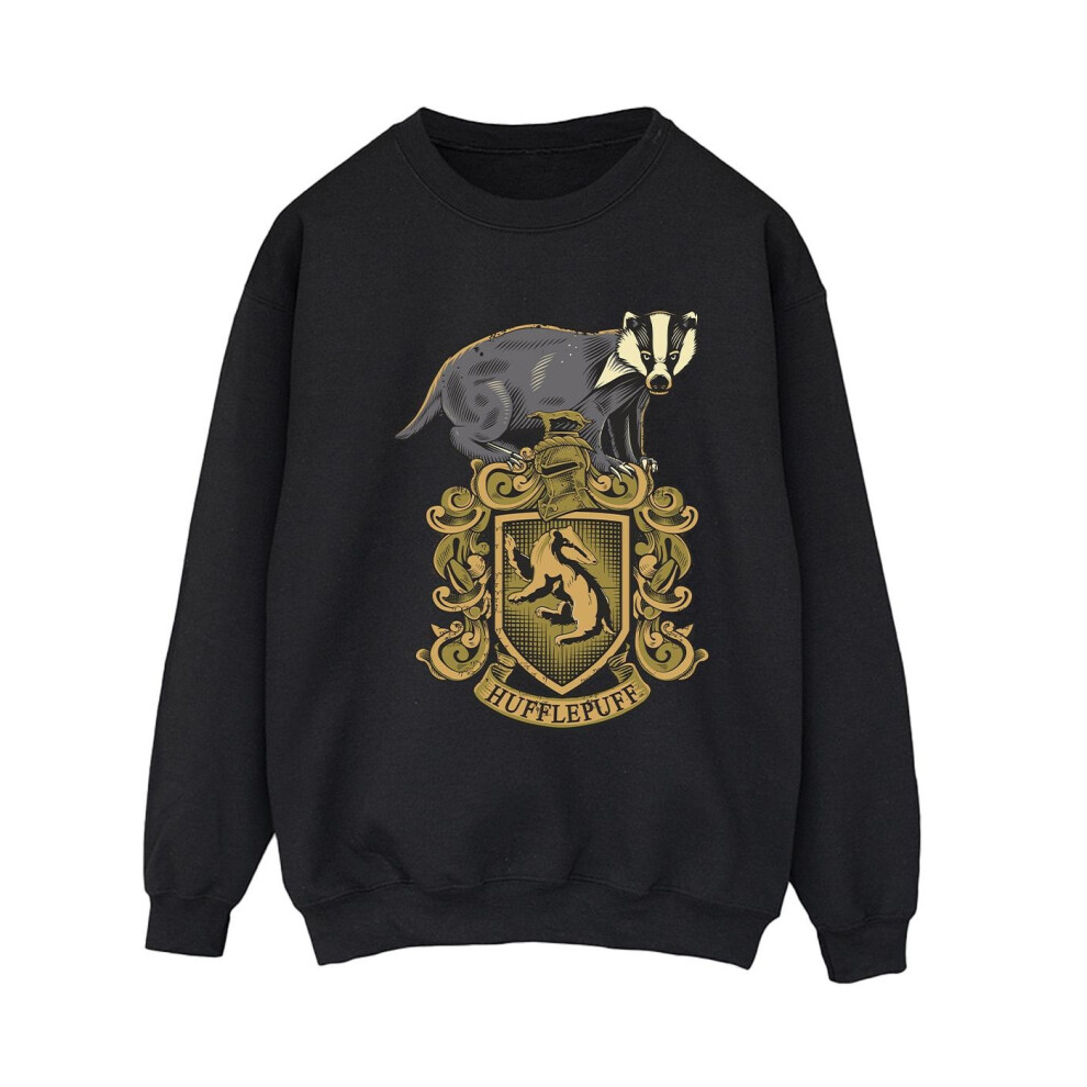 Hufflepuff Sketch Crest Sweatshirt