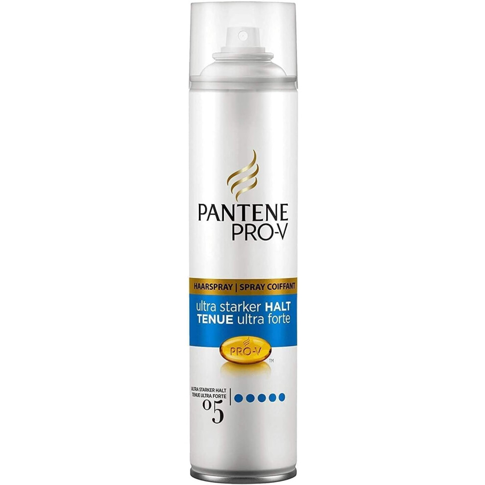 Pantene Procter & Gamble Pantene PRO-V Hair Spray Ultra Strong 5, 250ml For Shiny Hairs