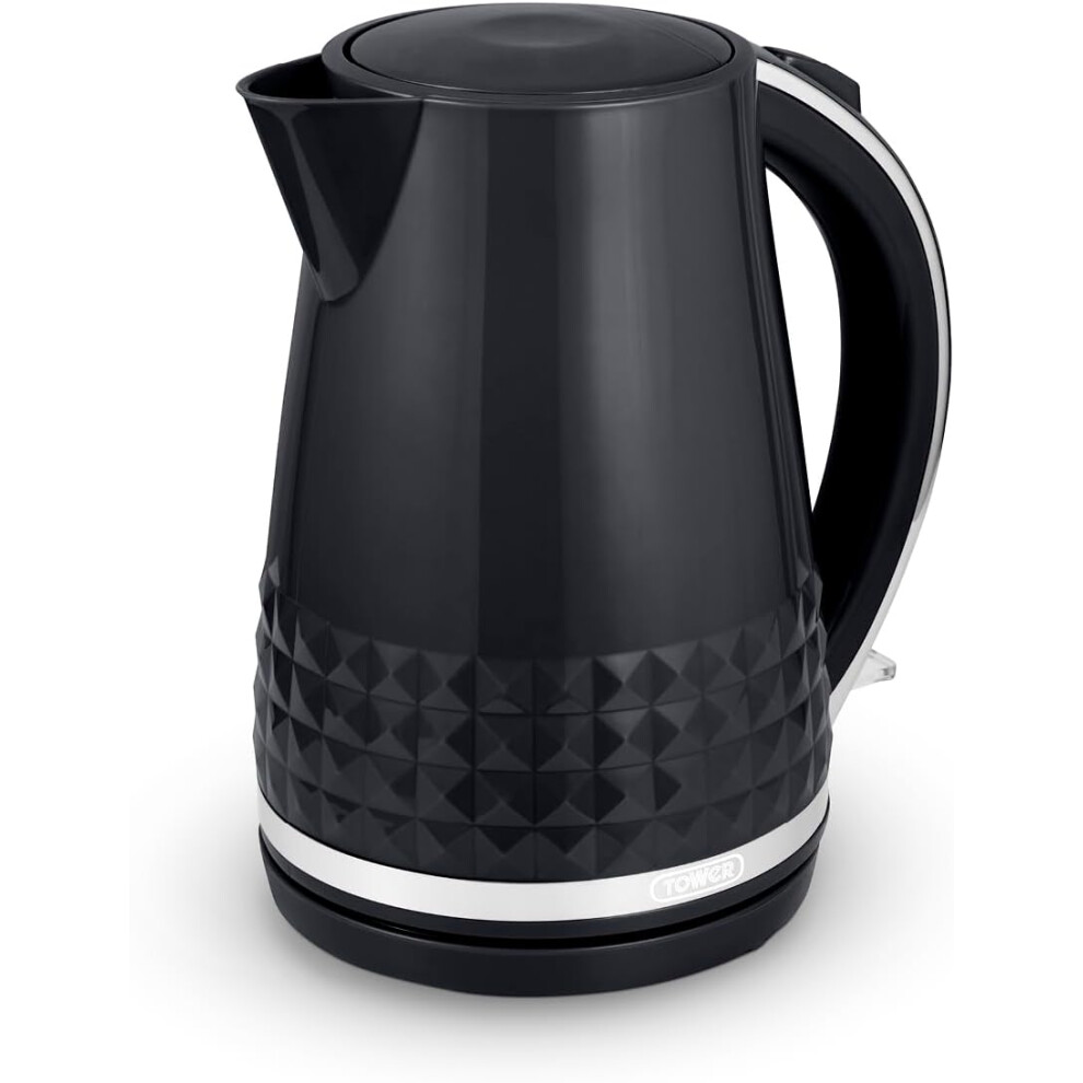 Tower Solitaire Kettle Cordless Electric T10075BLK (Black)