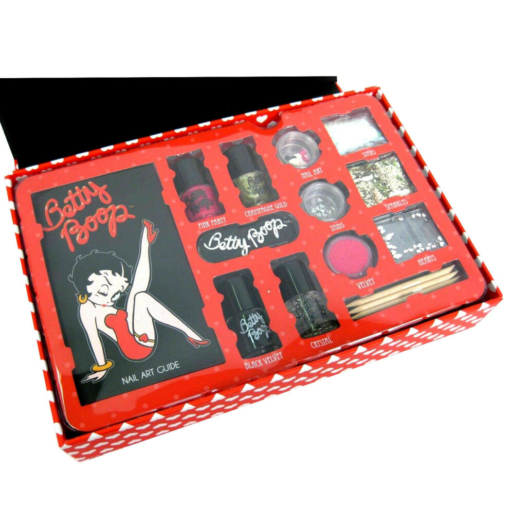 Betty Boop Nail Art Jewel Case