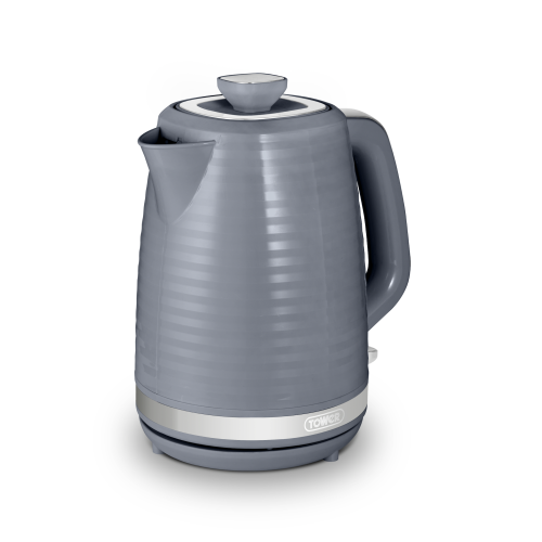 Tower Saturn Kettle Chrome Accents T10077GRY (Grey)