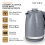 Tower Saturn Kettle Chrome Accents T10077GRY (Grey) 2
