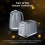 Tower Saturn Kettle Chrome Accents T10077GRY (Grey) 6