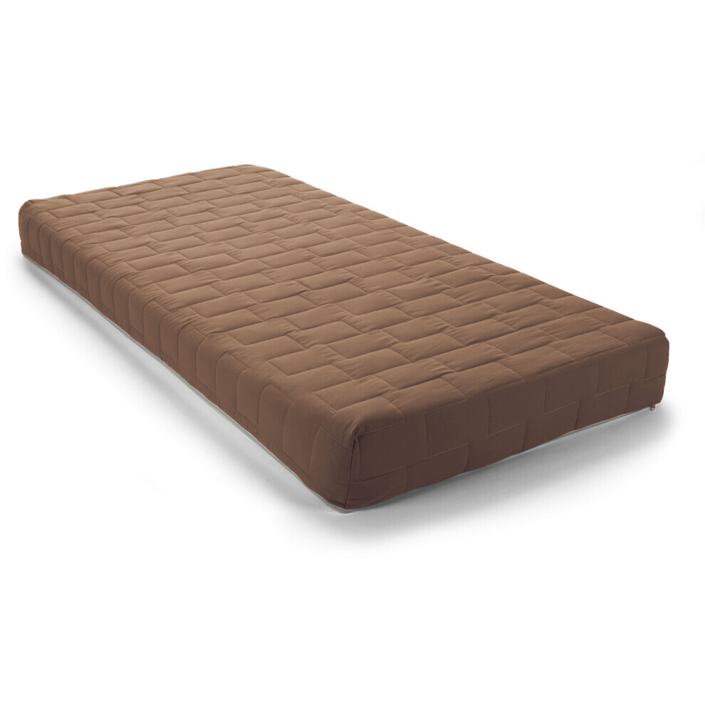 (Single, Brown) 17cm Jazz All Foam Foamex Visco Therapy Mattress-image-OPC-PFHVRJD-NEW