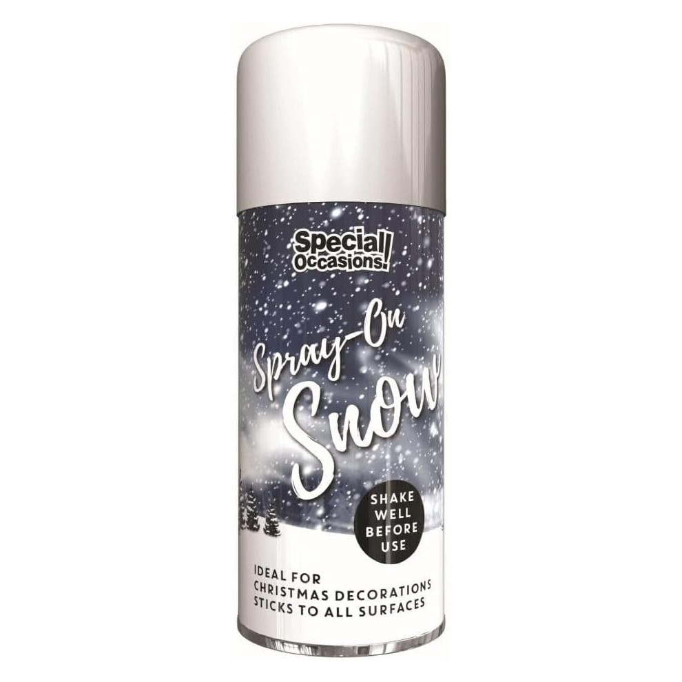 (5 x Spray Can	) Christmas Artificial Snow Spray 200ml