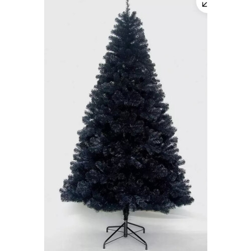 Artificial Christmas Tree Alaskan Pine with Metal Stand 150cm Black 1
