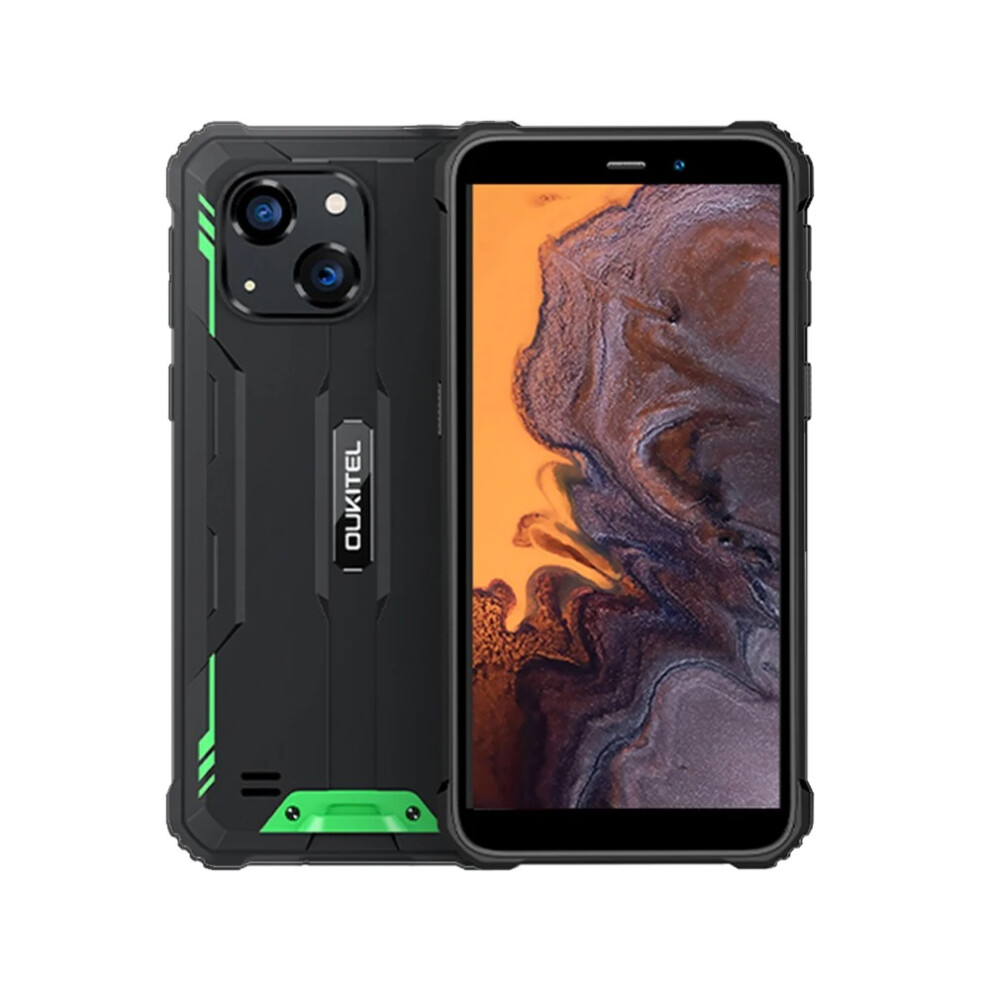 (green) OUKITEL G2 Rugged Smartphone 4GB+64GB