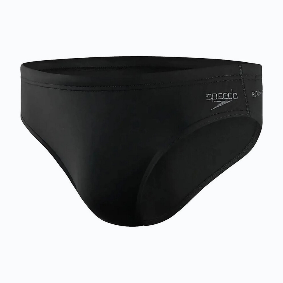 (32R, Black) Speedo Mens Eco Endurance+ Swim Briefs