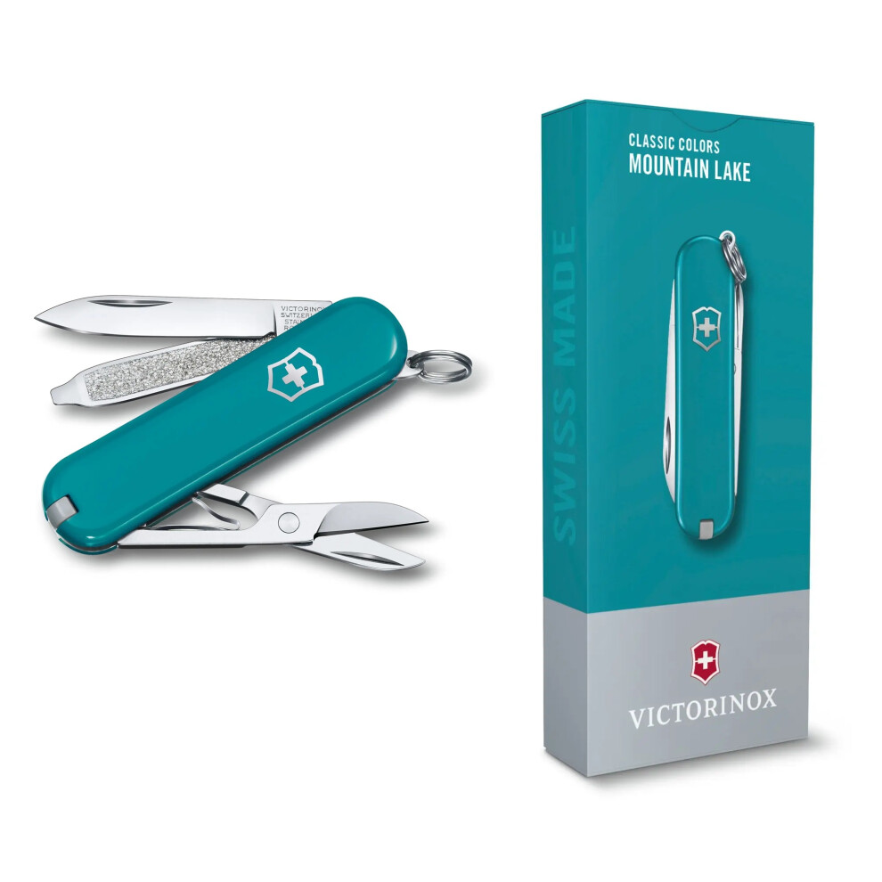 Victorinox Swiss army knife CLASSIC Mountain Lake - Style Icon Colour collection