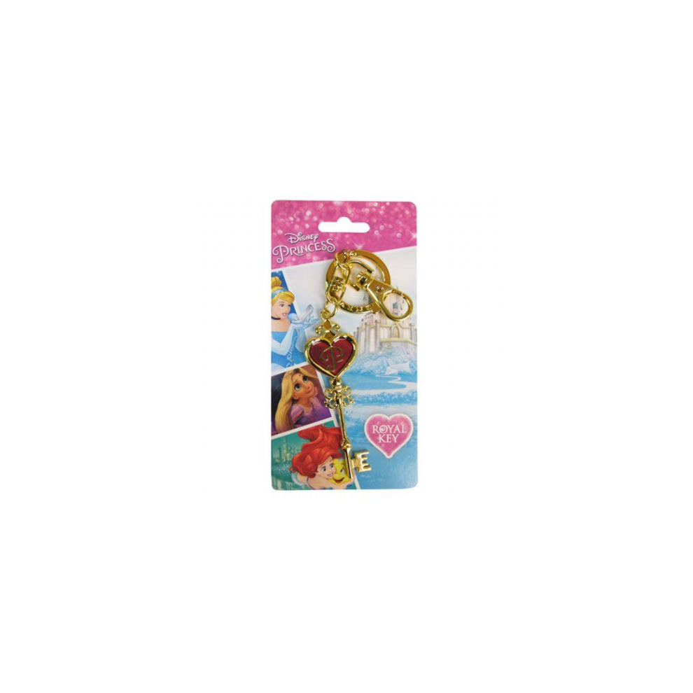 Disney Princesses Pewter Key and Key Chain