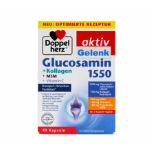 Doppelherz active Glucosamine 1550+Collagen+MSM+VitaminC capsule 40pcs