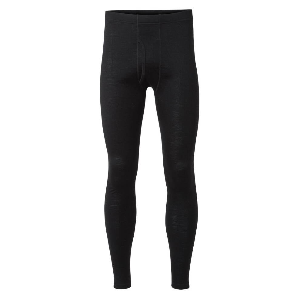 (L, Black) Craghoppers Mens Merino Baselayer Tights