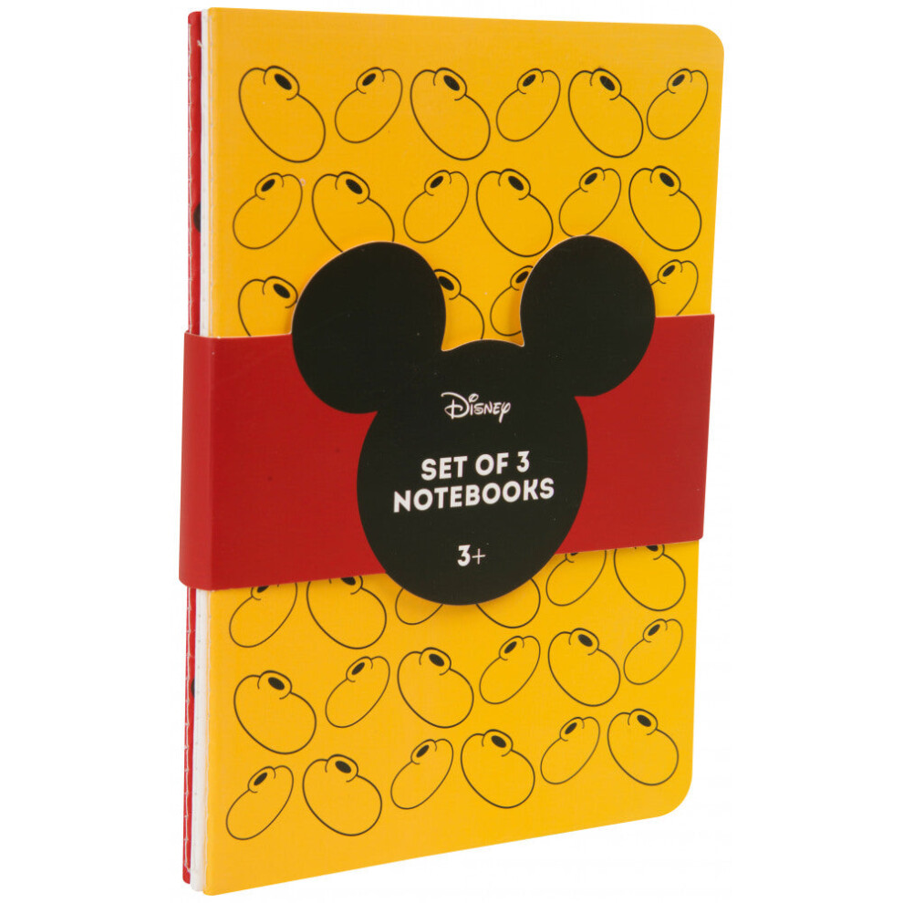 Mickey Mouse Notebook Set of 3