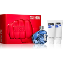 Diesel Only the Brave 3pc Gift Set 125ml EDT Spray 2 x 75ml Shower Gel
