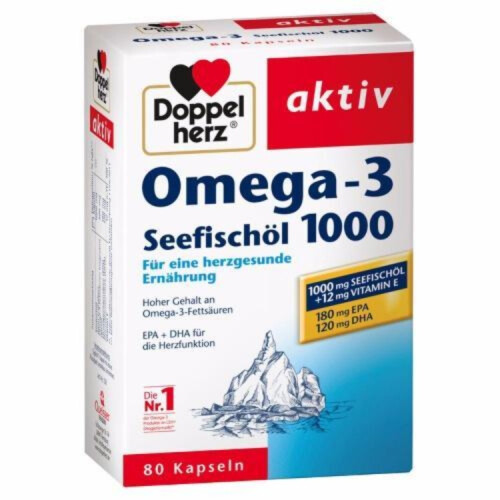 Doppelherz active Omega - 3, 80 pcs