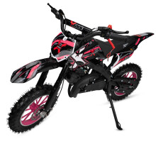 Dirt Bike Pink Mini Motorbike Motocross Scrambler Petrol 49cc 2 Stroke