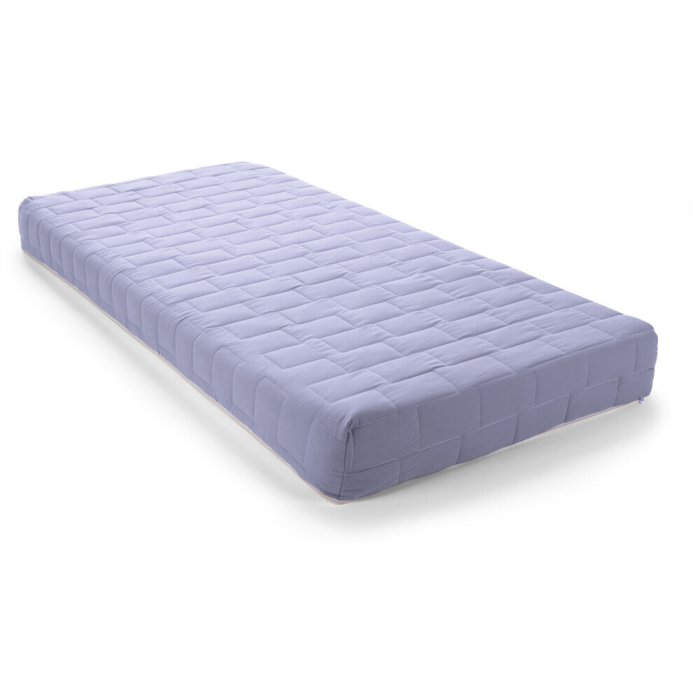 (Small Double, Lilac) 25cm Jazz All Foam Foamex Visco Therapy Mattress-image-OPC-PFHWSXJ-NEW