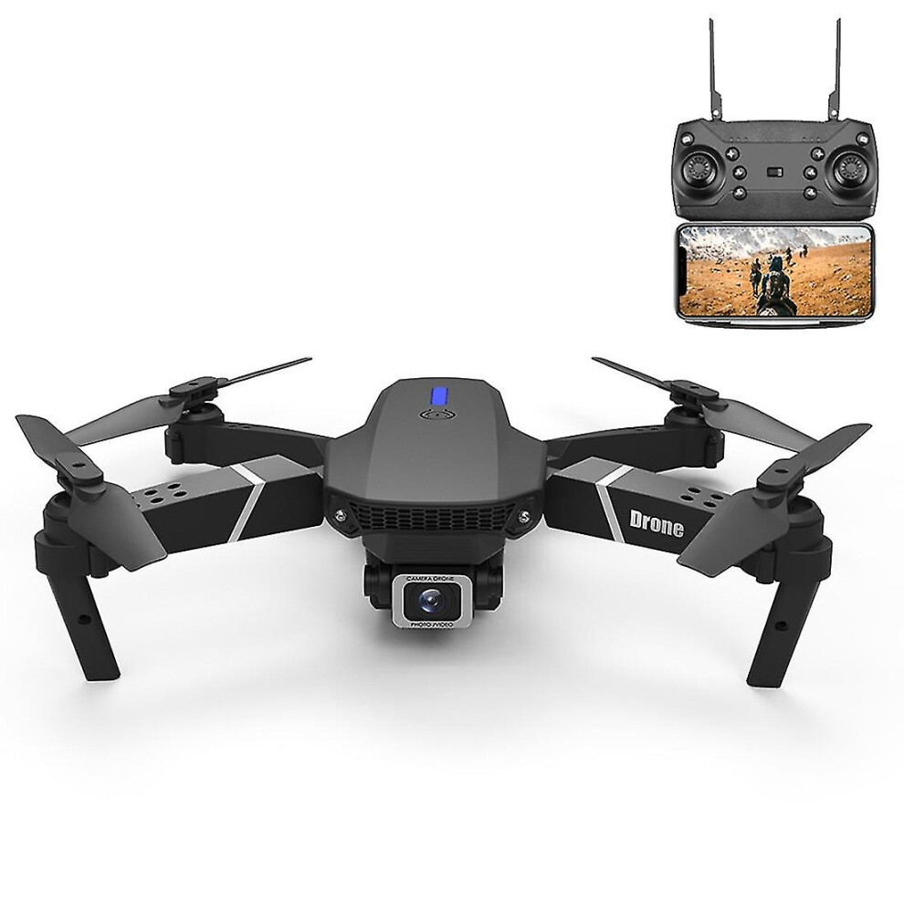 (Black) Ls-E525 4K Double Hd Camera Mini Foldable Quadcopter Black 9372166004255