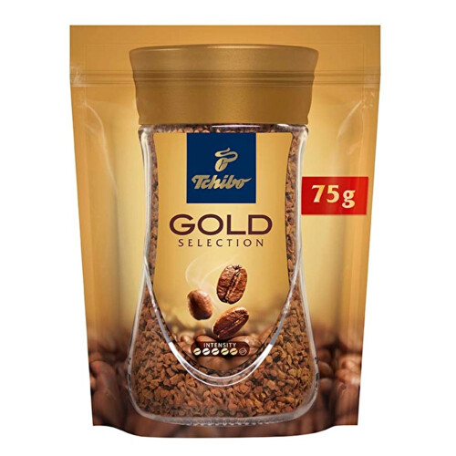 TCHIBO Gold Selection Rich & Intense Instant Coffee 1000- 1 Pack x 75g ...