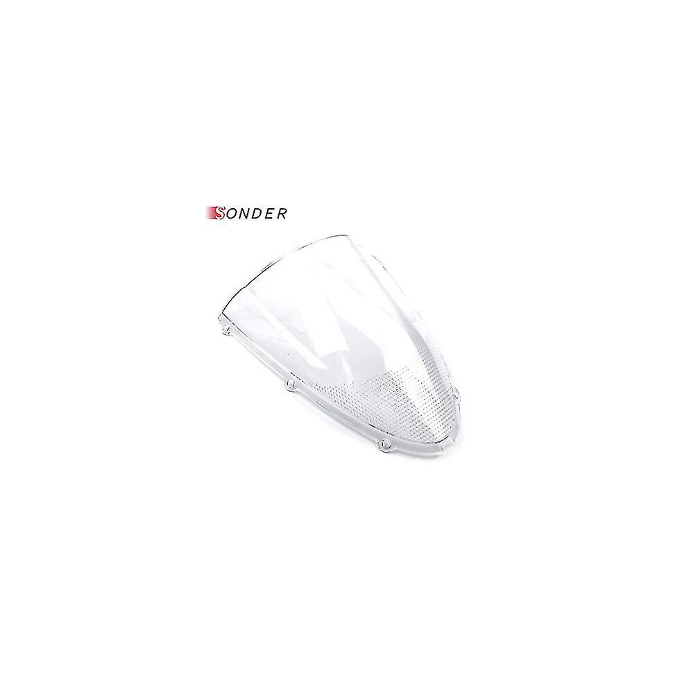 (Clear) Hot For Kawasaki Ninja Zx6r 636 2005 2006 2007 2008 05 06 07 08 Zx10r 2006 2007 06 07 Windshield Windscreen Double Bubble 9372166007478