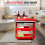3-Tier Tool Trolley Cart Roller Cabinet Heavy Duty Garage Workshop with Drawer 3