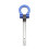 (Blue) Ring Of Automatic Trailer Towing, Sports Car Model, Circular Ring, Front And Rear Tow, Aluminum For Subaru Brz 86 1
