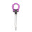(purple) Ring Of Automatic Trailer Towing, Sports Car Model, Circular Ring, Front And Rear Tow, Aluminum For Subaru Brz 86 1