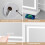 ELECWISH (70x55cm) LED Lighted Hollywood Mirror Vanity Make up Mirror 11