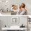ELECWISH (50x40cm) LED Lighted Hollywood Mirror Vanity Make up Mirror 5
