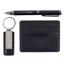 Newcastle United FC Leather Wallet Set