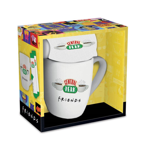 Friends Friends Central Perk Mug and Sock Set