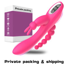 (Pink) Women Clitoral Vibrators Rabbit Vibrator Thrusting Dildo - G Spot Clitoral Stimulator
