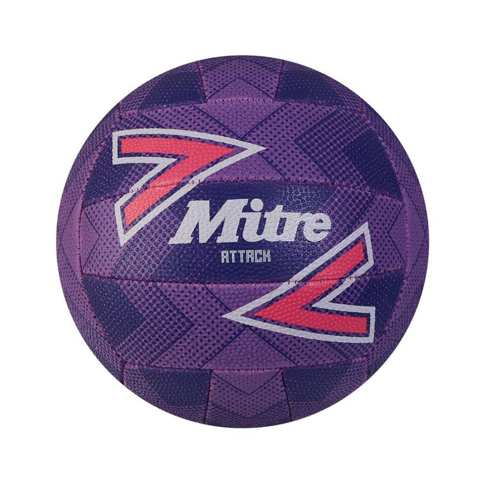 (4, Blue) Mitre Attack Netball