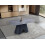 Verona Ceramic Dining Table in Grey Gloss Finish 2