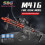 (Black Red+Target) HK416 Automatic Gel Blasters For Christmas Gift 3