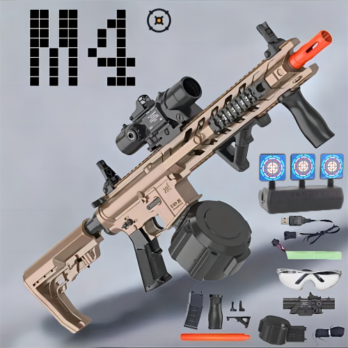 (Sand+Target) HK416 Automatic Gel Blasters For Christmas Gift 2