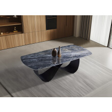 Florence Ceramic Dining Table  Modern Italian Grey Design
