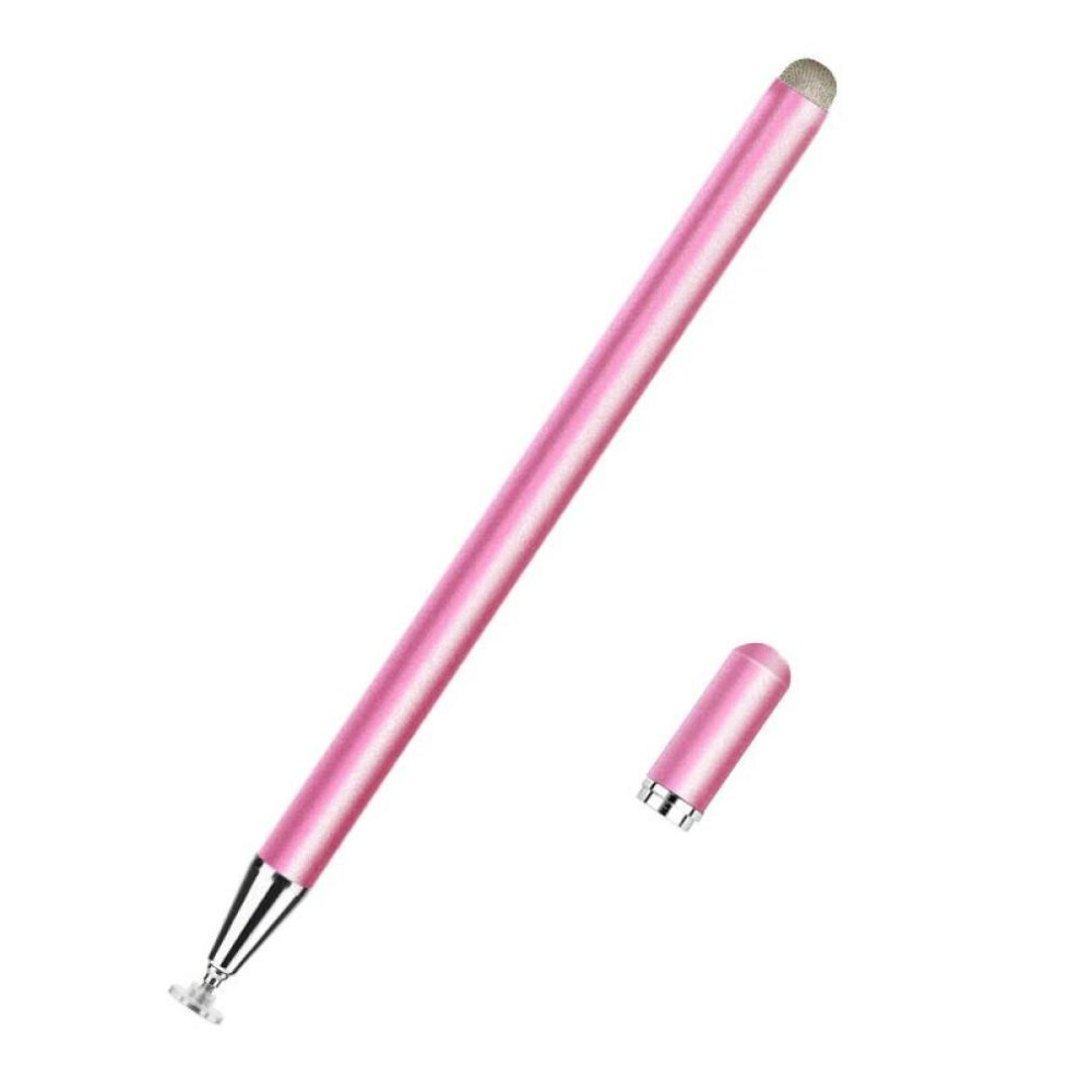 (rose gold) FONKEN Universal 2 in 1 Stylus Pen Magnetic Cap Capacitive Screen Touch Pen High Precision Drawing Smart Pencil for iPhone iPad Android Table