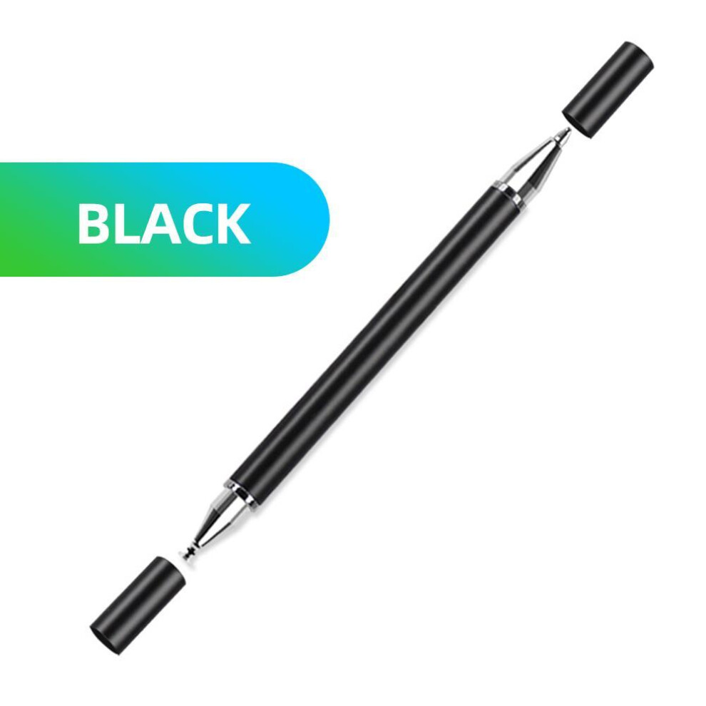 (black) Fonken Universal 2 in 1 Stylus Pen Drawing Tablet Capacitive Screen Touch Pen for iOS Android iPad Pencil Accessories