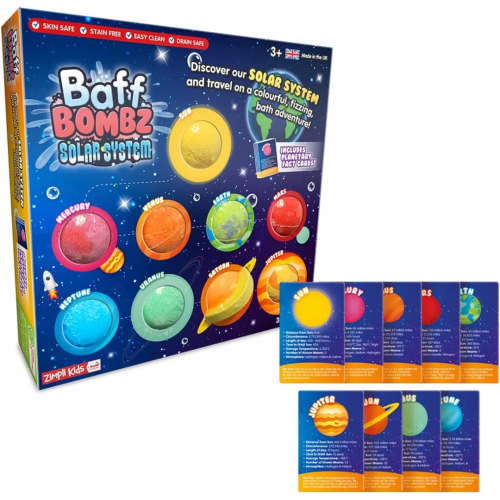 Zimpli Kids Solar System Bath Bombs Gift Set 1