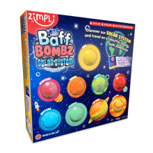 Zimpli Kids Solar System Bath Bombs Gift Set