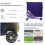 (Navy Blue) Anti-Scratch ABS Hard 3pc Travel Suitcase Set 7